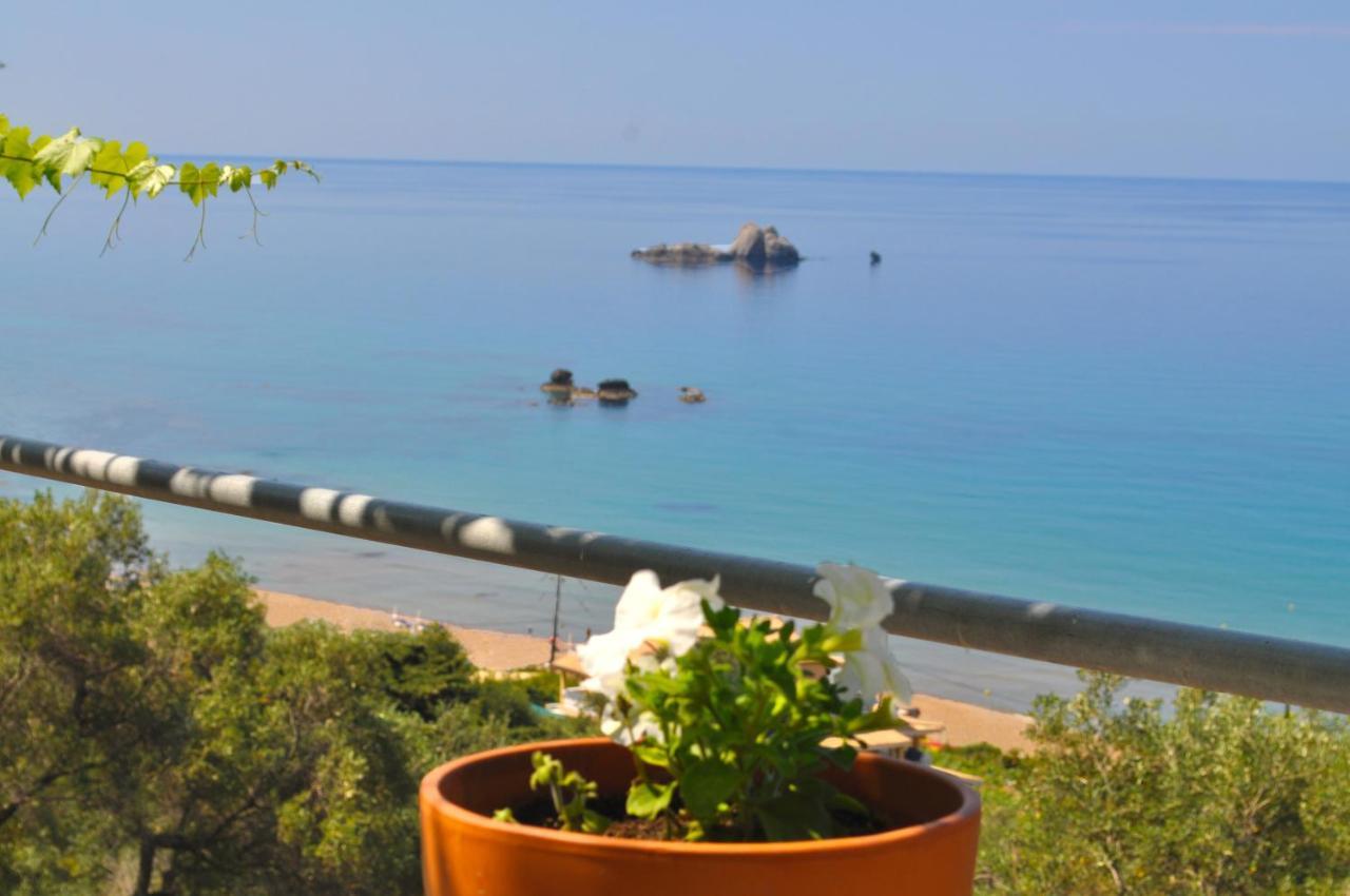 Luxury Loft Apartment With Pool - Pelekas Beach, Corfu المظهر الخارجي الصورة