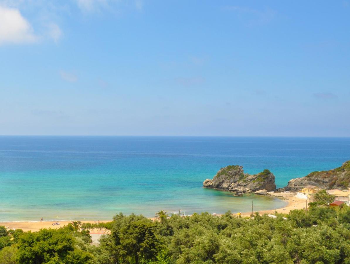 Luxury Loft Apartment With Pool - Pelekas Beach, Corfu المظهر الخارجي الصورة