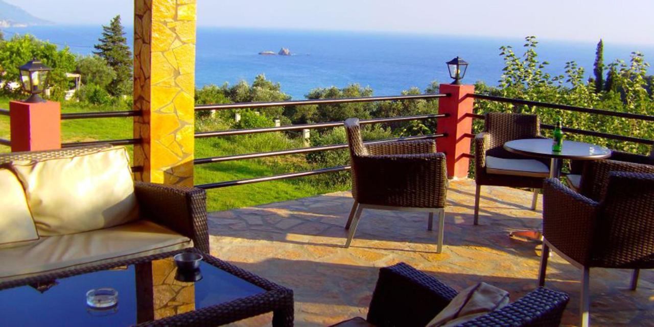 Luxury Loft Apartment With Pool - Pelekas Beach, Corfu المظهر الخارجي الصورة