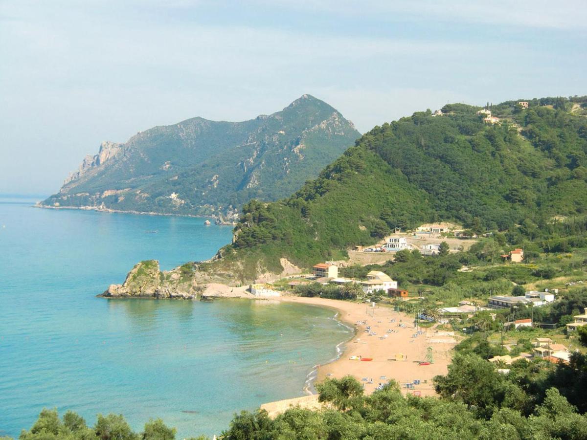 Luxury Loft Apartment With Pool - Pelekas Beach, Corfu المظهر الخارجي الصورة